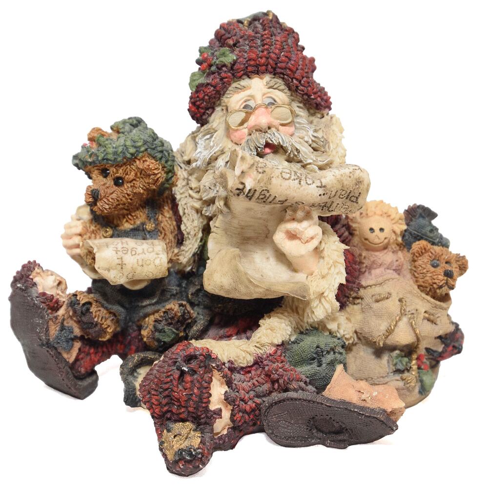 Boyd's Bears Santa's Helpers #3000 Santa's Flight Plan Figure